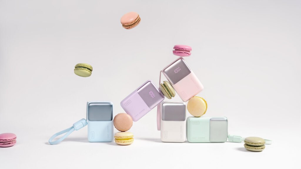 This macaron-inspired power bank charges faster than most and fits in your pocket