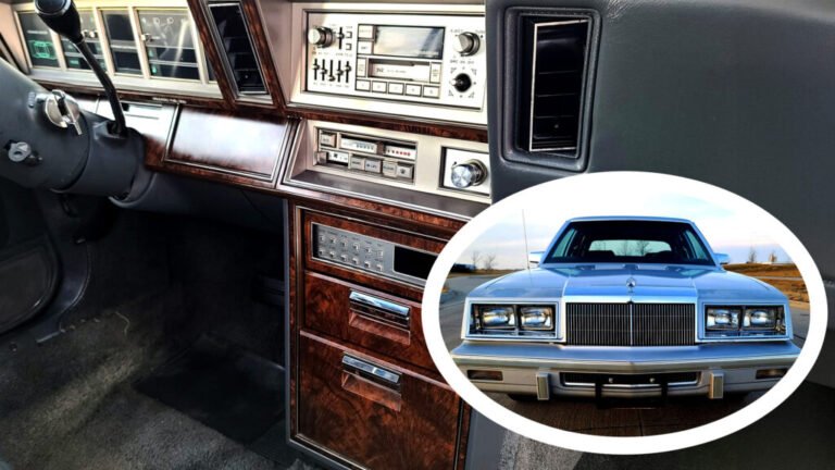 The 80s Chrysler With A Dashboard Straight Out Of A Banker’s Office