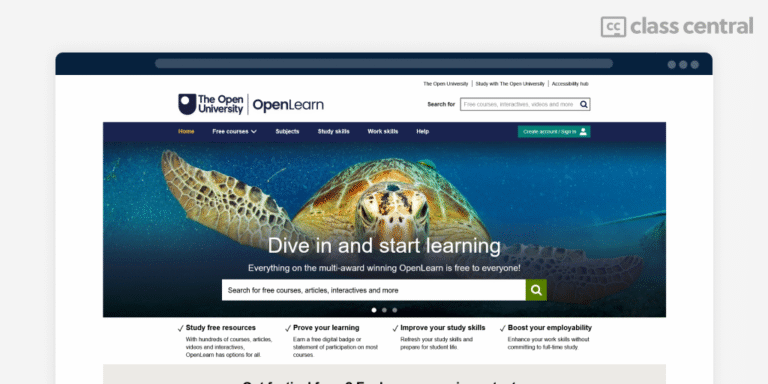900+ Open University Free Certificates