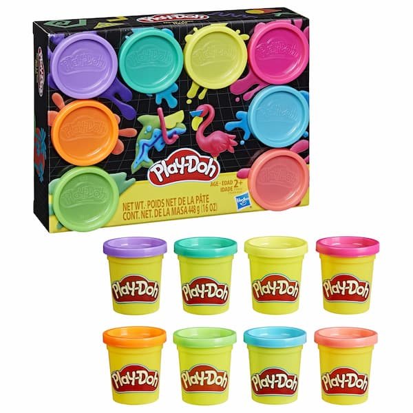 Walmart Toy Clearance: Play-Doh Neon Colors 8-Pack only $6.97, plus more!