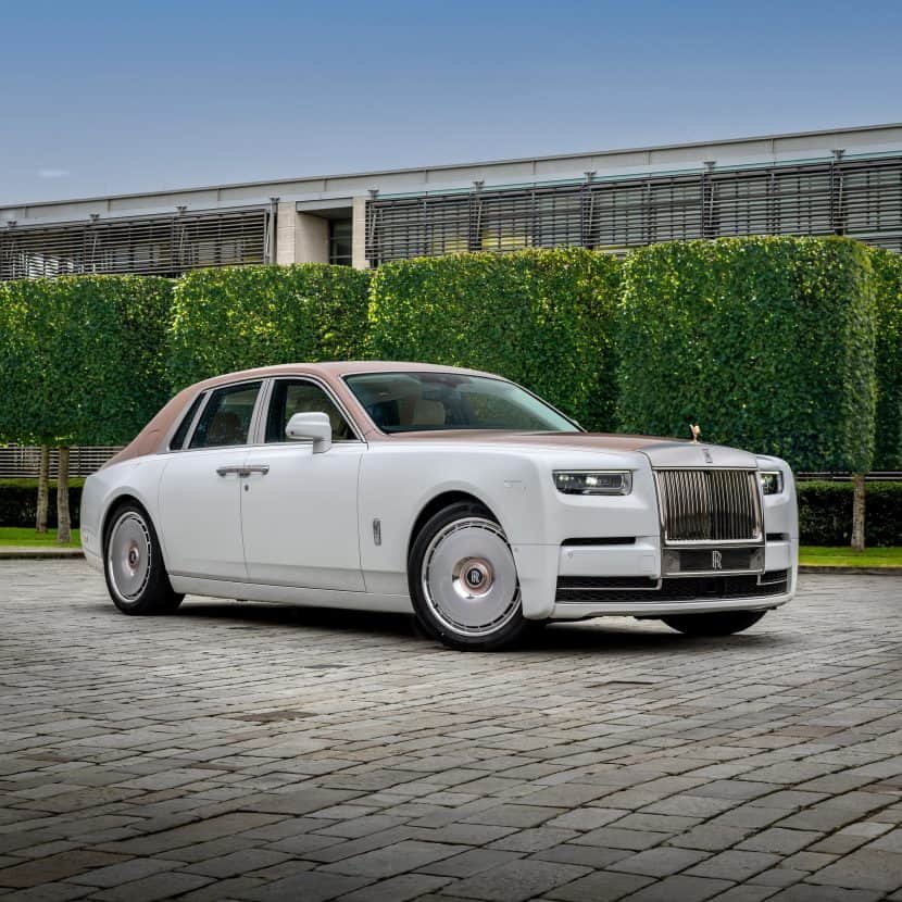 Unique Rolls-Royce Phantom Dentelle Has Over 230,000 Stitches