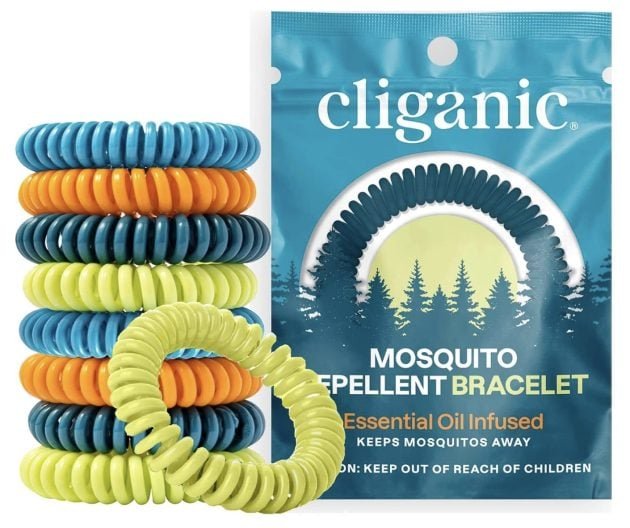 Cliganic 10 Pack Mosquito Repellent Bracelets only $6.99 shipped!