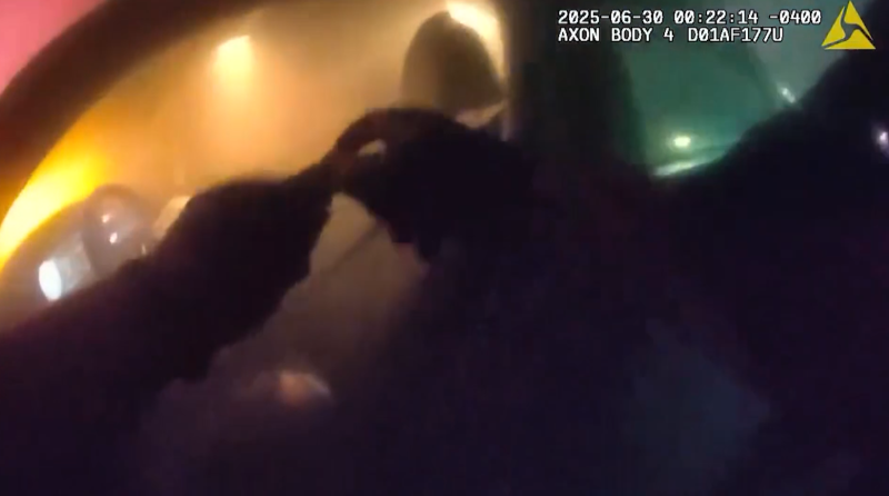WATCH: Florida police rescue unconscious driver moments before car goes up in flames