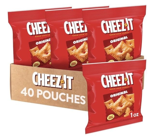 Prime Snack Stock Up Deals: Cheez-It Crackers Bags 40-Count only $10.95 shipped, plus more!