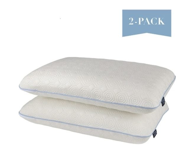 Cooling Memory Foam Bed Pillows (2 pack) only $20!