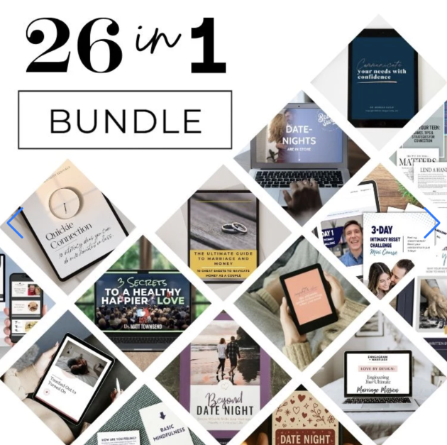 Want to work on your marriage? Grab this Marriage Bundle for just $35!! (26 Resources and a $400 Value!)