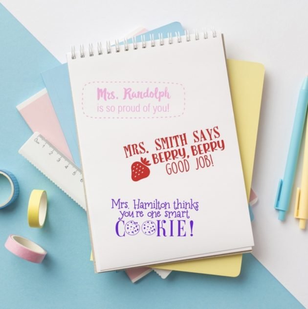 Personalized Teacher Stamps for only $17.99 shipped!