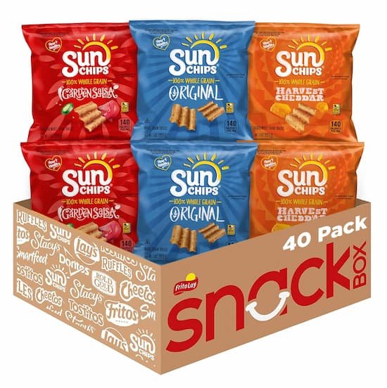 SunChips Multigrain Chips 40-Count Variety Pack only $13.40 shipped! {Prime Day Deal}