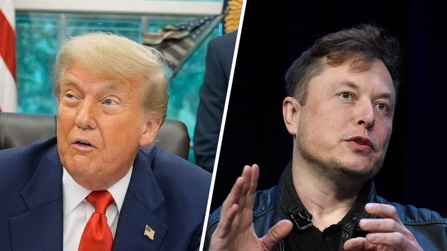 Trump and Musk are fighting again