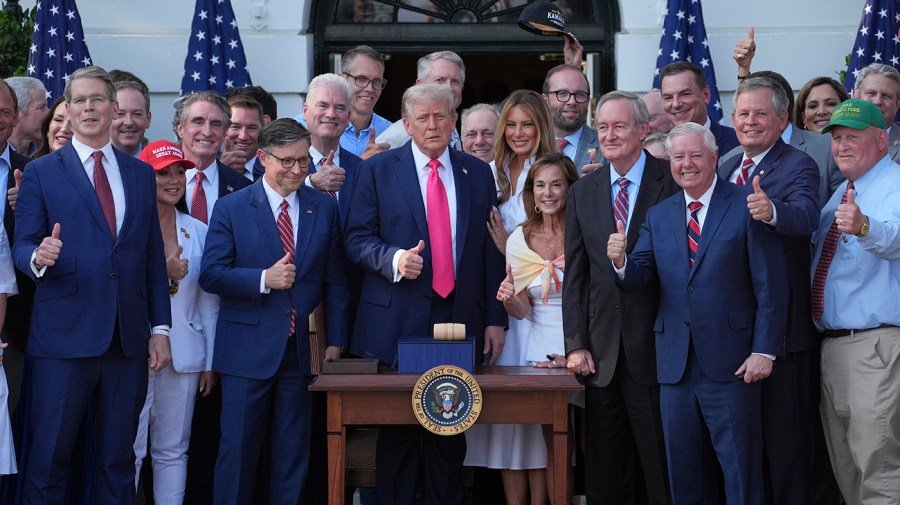 When will key aspects of Trump's 'big, beautiful bill' take effect?