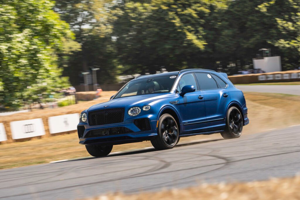 Bentley Bentayga Speed Breaks Goodwood Hillclimb Record