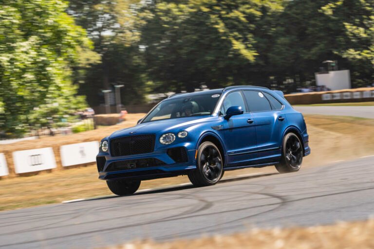 Bentley Bentayga Speed Breaks Goodwood Hillclimb Record