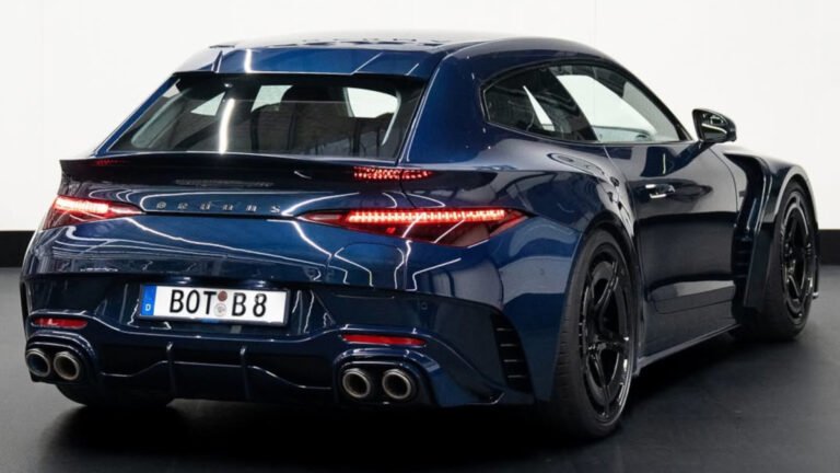 Brabus Rocket GTS Deep Blue Is A Carbon Fiber Clownshoe With A Thousand Horsepower