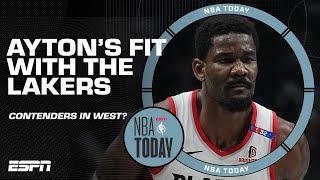 Does the Deandre Ayton signing push Lakers to Western Conference CONTENTION ⁉️