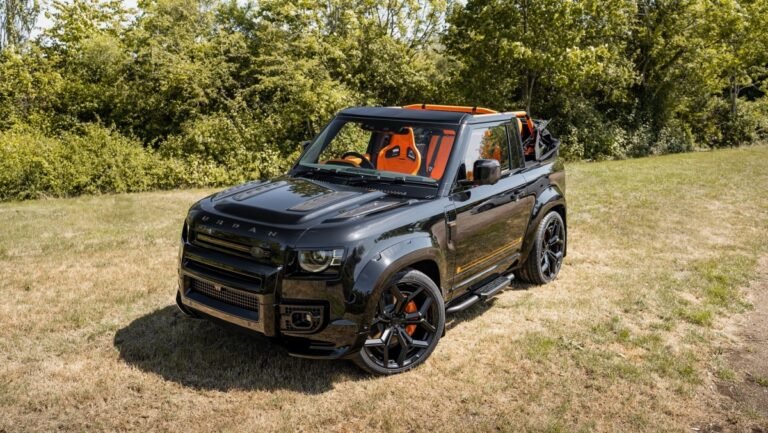 Radical Land Rover Defender 90 Convertible Debuts At Goodwood