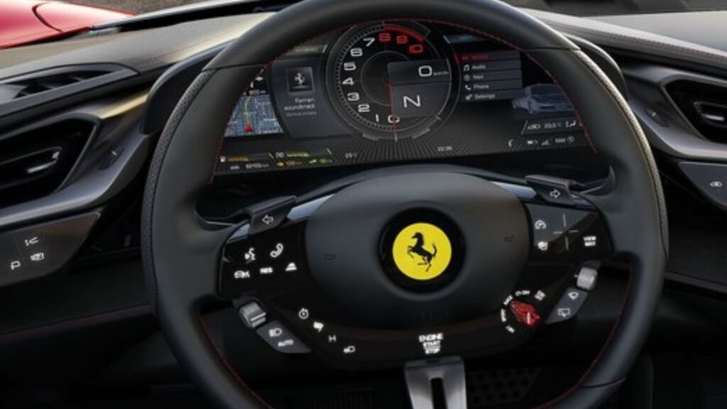The Ferrari Amalfi's Steering Wheel Can Be Retrofitted To Other Models