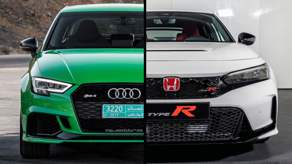 A 2018 Audi RS3 Is Now Cheaper Than A Brand-New Honda Civic Type R