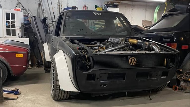 The Perfect Truck Is A Widebody V8-Powered Volkswagen Rabbit