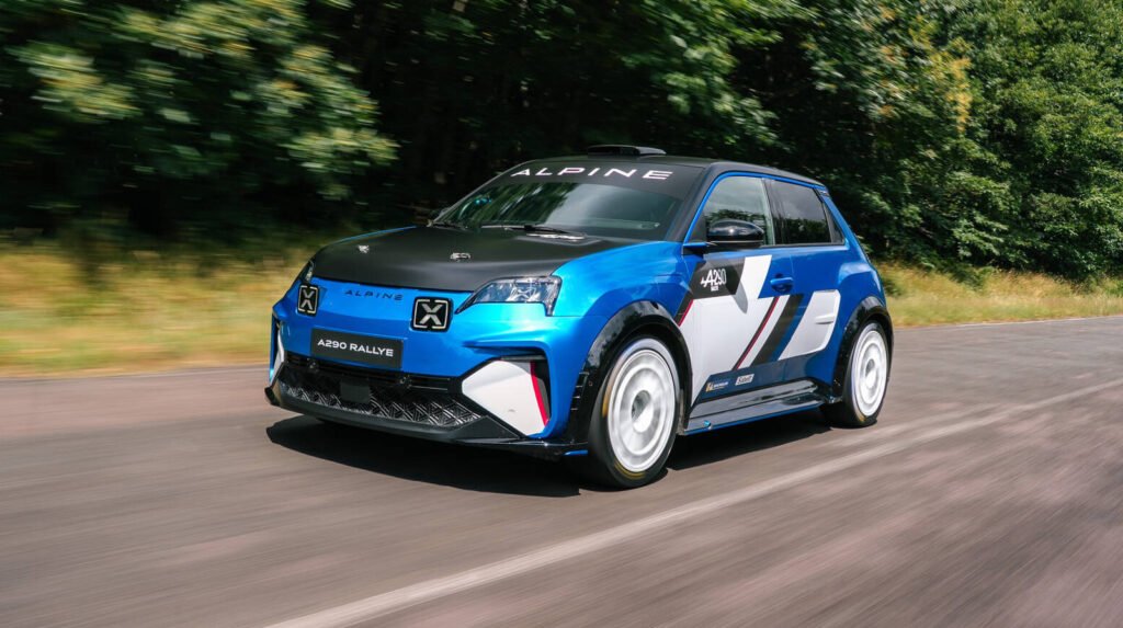 Alpine A290 Rallye Is Ready To Silently Rumble In FIA's New eRally5 EV Class