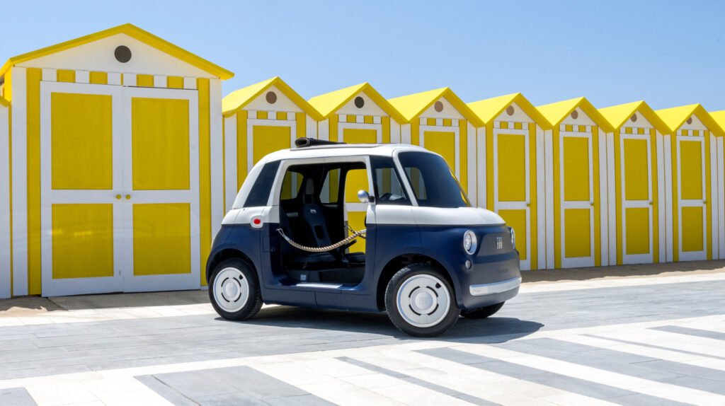 Adorable Fiat Topolino Vilebrequin Collector's Edition Is A Beachy Collab With A Swimwear Brand Founded By A 1970s F1 Photographer