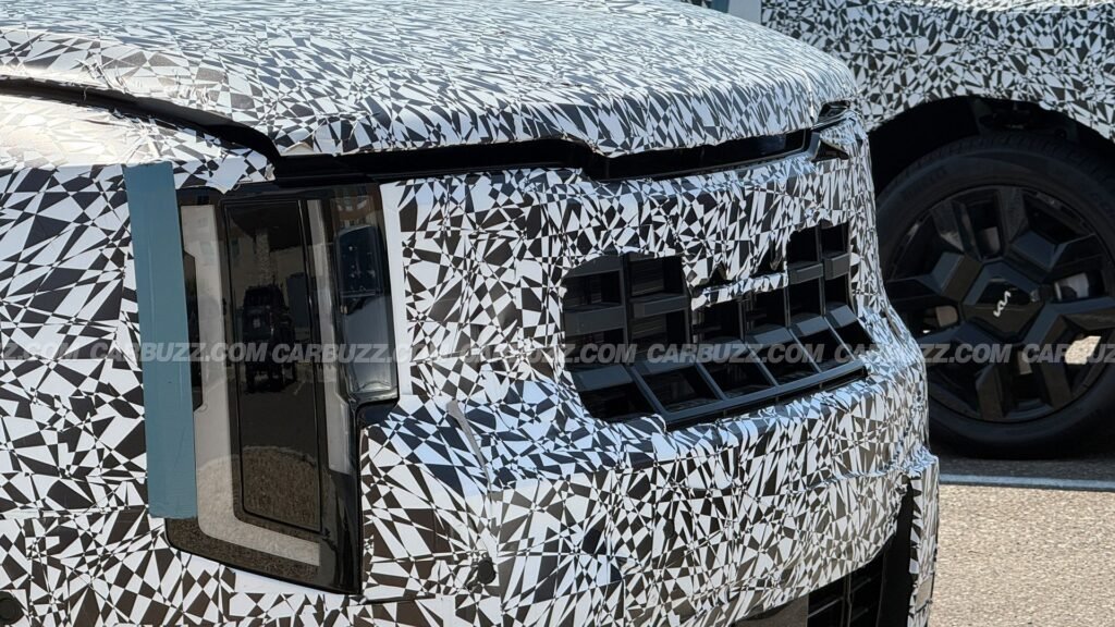 Next-Gen Kia Telluride Spied Without Heavy Camouflage On Public Roads