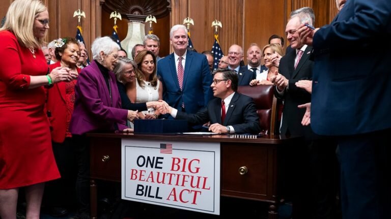 ‘One big beautiful bill,’ and 4 Republicans who abandoned their principles