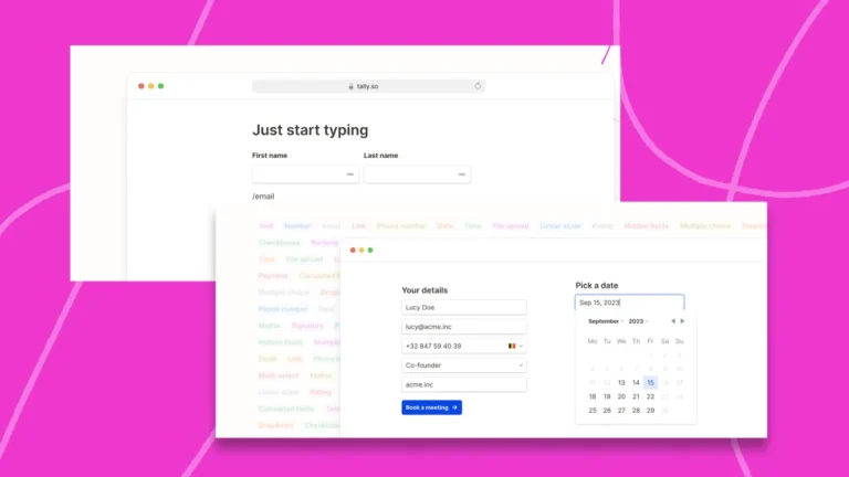 Tally lets you design great free surveys in 60 seconds