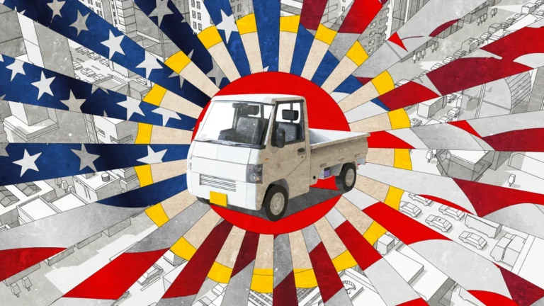 These Japanese trucks are slow and small. People can’t get enough of them