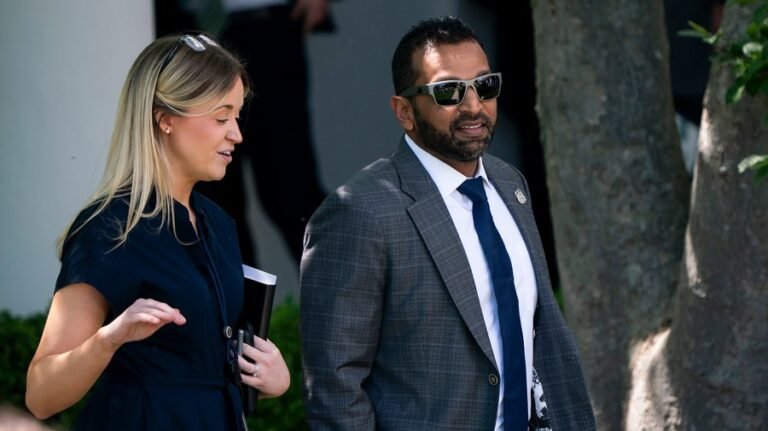 Trump praises Patel and Bongino as they receive ire over Epstein memo