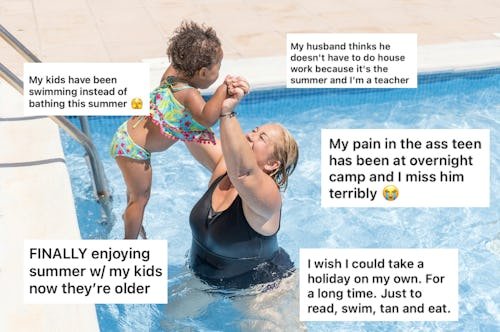 “My Kids Have Been Swimming Instead Of Bathing This Summer” & 13 Other Confessions