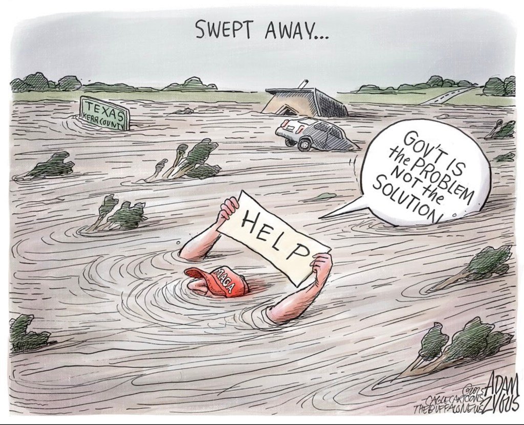 Buffalo Museum Cancels Event After Backlash Against Texas Flood CartoonÂ