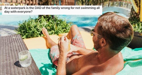 Dad On Reddit Wants To Know If He Was Wrong For Taking Family Day To Relax