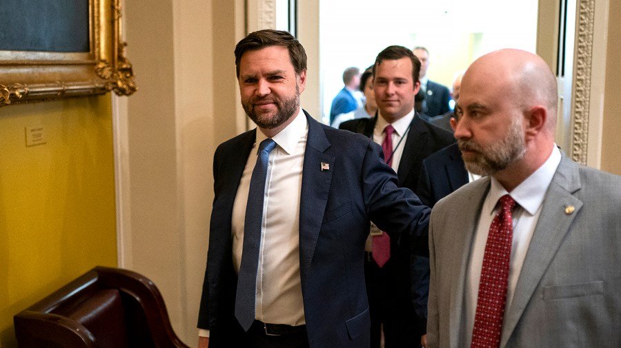 Vance arrives at Capitol as GOP short votes to pass Trump megabill