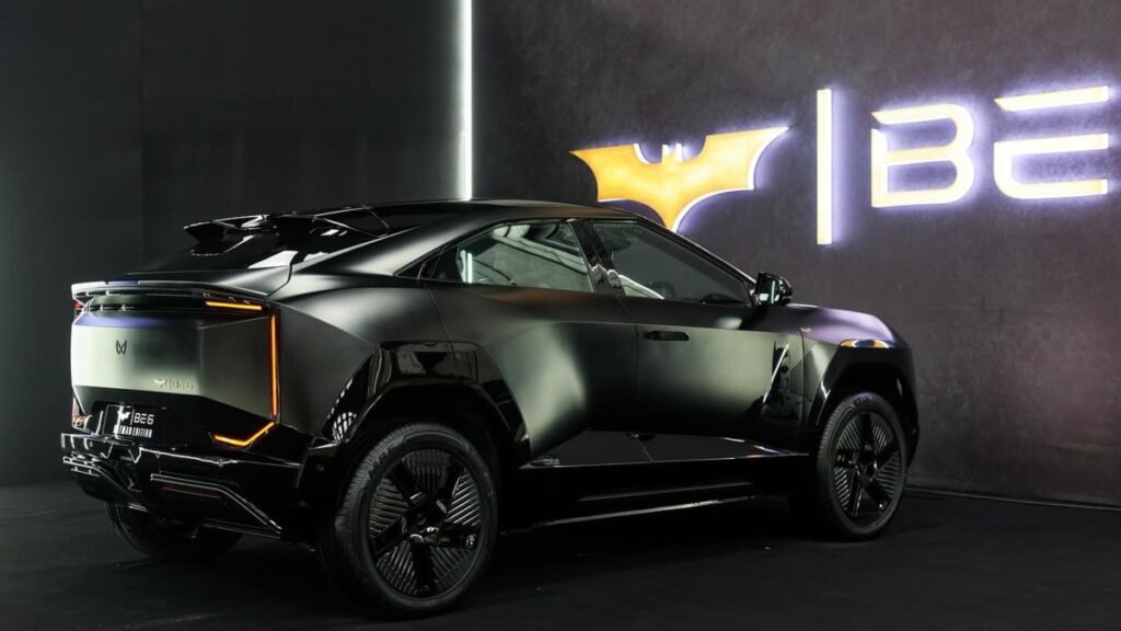 Mahindra BE 6 Batman Edition SUV Debuts With 682 km Range and Dark Knight Flair