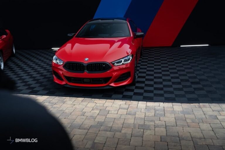 First Live Photos: 2026 BMW M850i M Heritage Edition in Bright Red