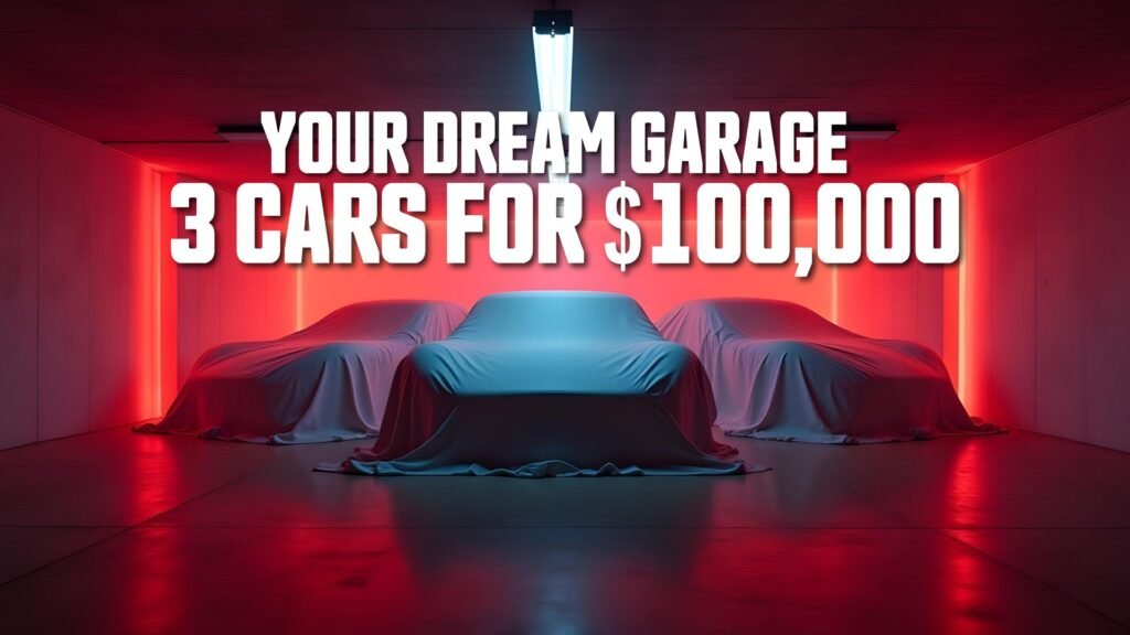 Build Your Dream Garage: Pick 3 Cars for $100K