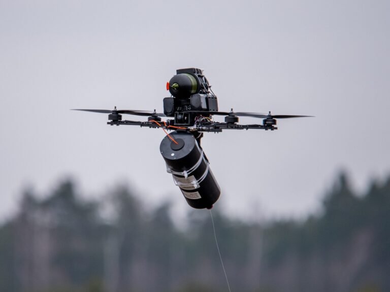 A Ukrainian weapons maker is building a new unjammable drone with a 100-kilometer reach. It says 'the war has changed.'
