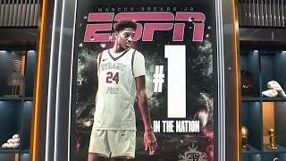 Marcus Spears Jr. is the No. 1 prospect in ESPN's Class of 2027 basketball rankings
