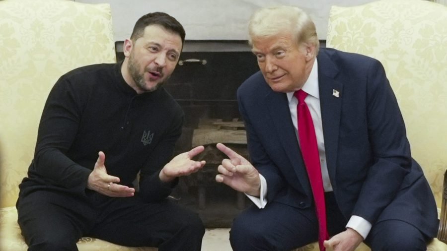 Trump says 'it's really on Zelensky' to reach deal with Russia 
