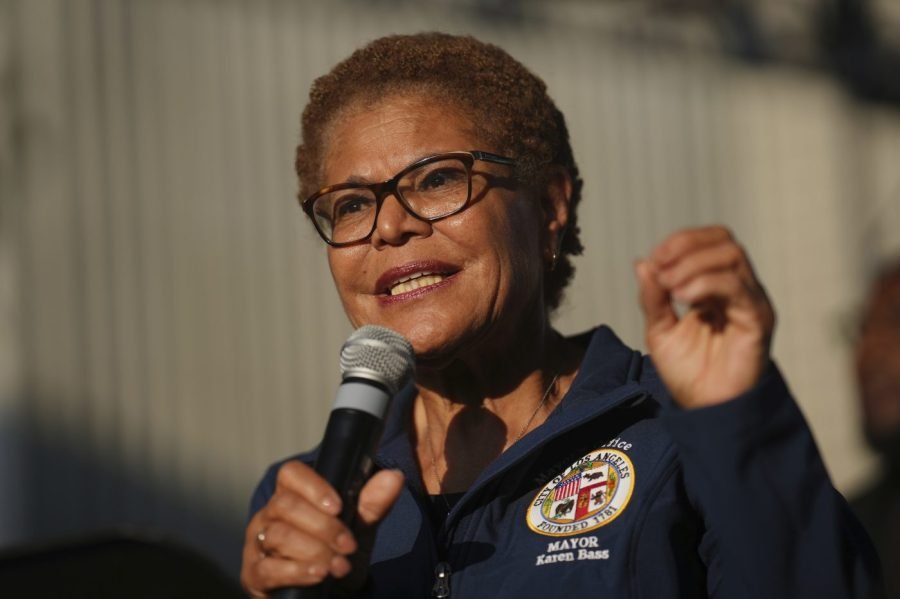 Karen Bass: Trump attacks 'nonsense'
