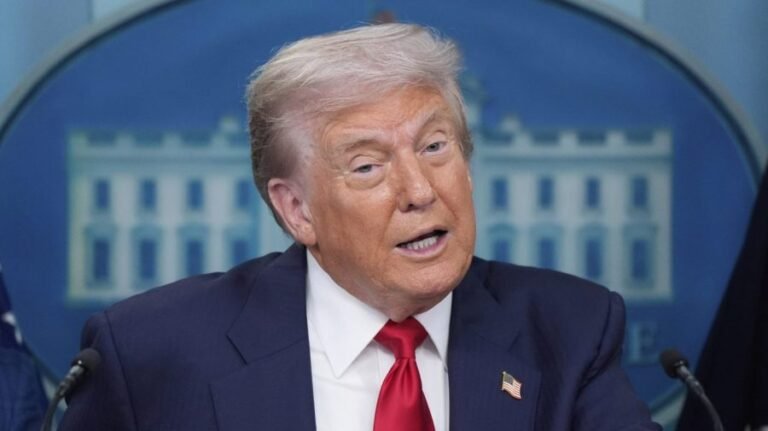 Watch: Trump addresses police, military patrolling DC streets