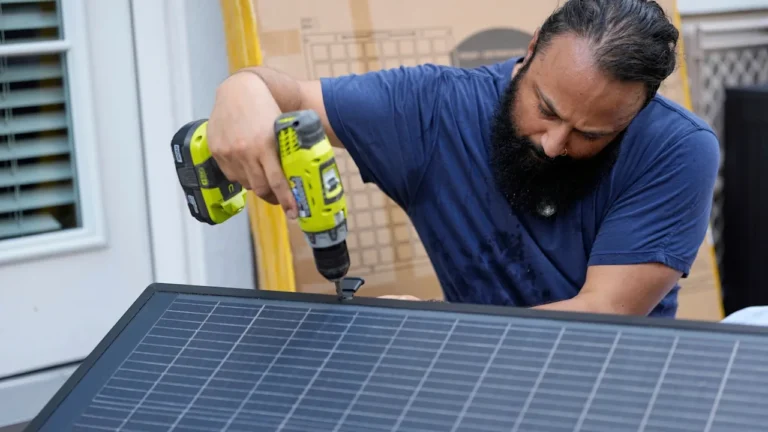 Americans are turning to solar panels that can fit on a balcony or deck