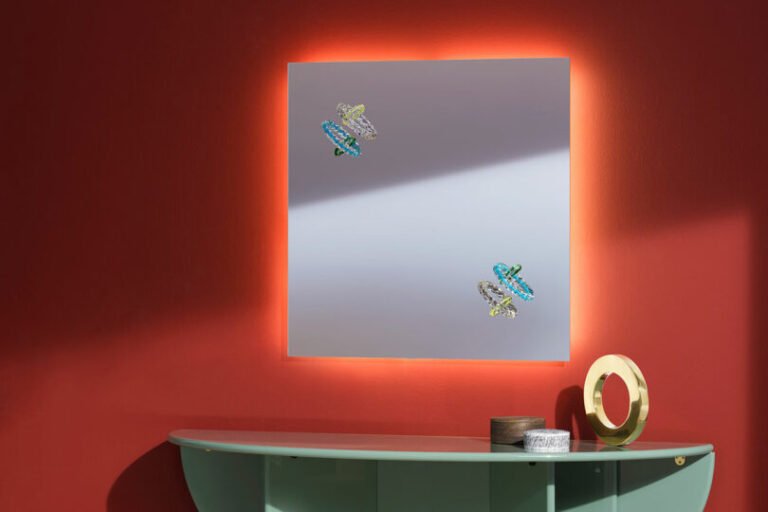 Hooptical Mirrors Created Optical Illusions With Glass Rings