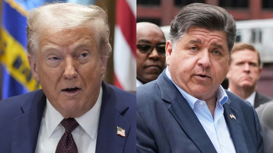 Trump targets 'incompetent' Pritzker: 'He ... should call me for HELP'