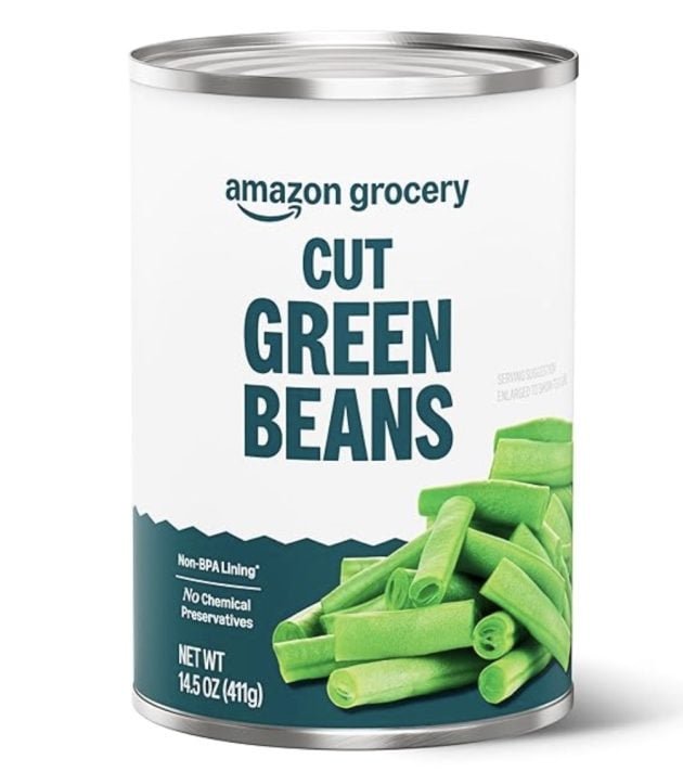 Amazon Grocery Cut Canned Green Beans only $0.60 shipped!