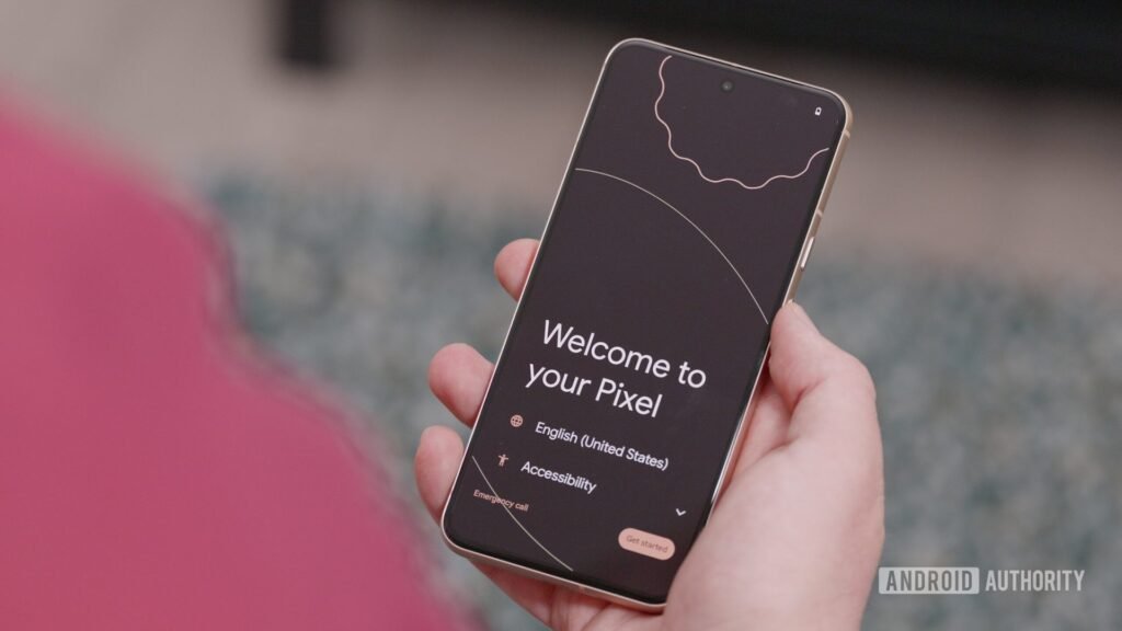 Pixel’s new Welcome screen looks awfully familiar if you’ve used an iPhone