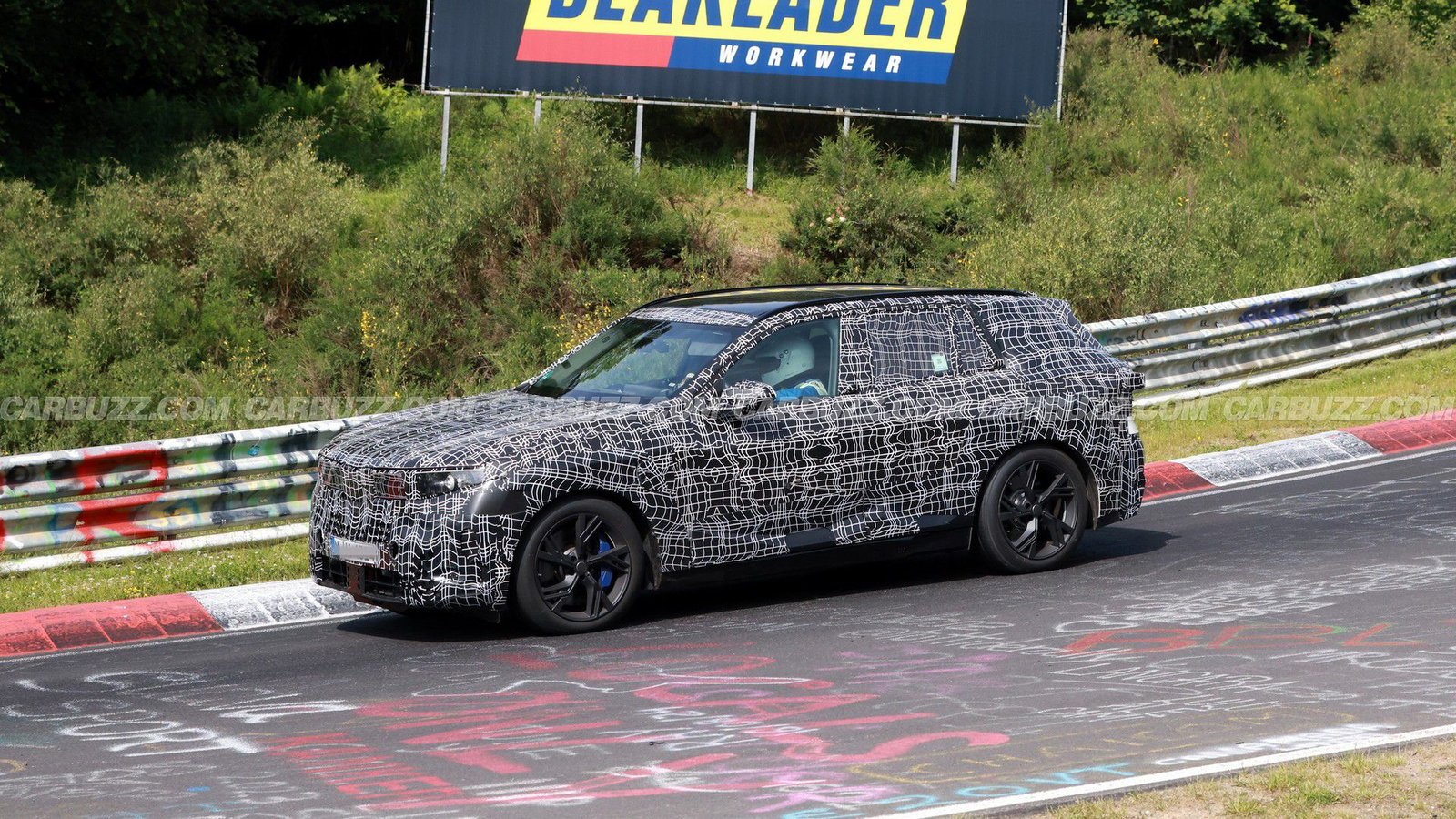 Next-Gen BMW X5 Neue Klasse Spied On Video Tearing Up The Nurburgring