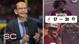 ESPN reacts to Florida State humiliates No. 8 Alabama 31-17 in season opener