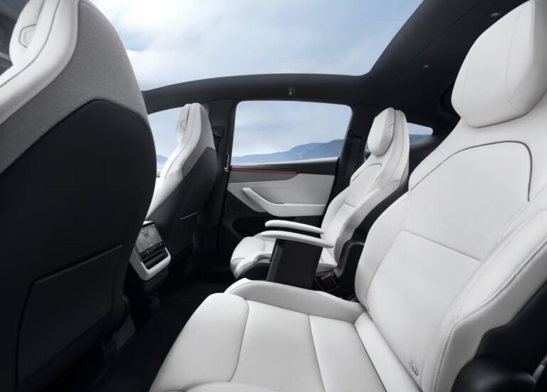 Tesla Model Y L Debuts With Bigger Body And Unexpected Luxury Features