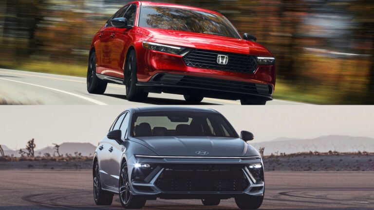 2025 Honda Accord Vs. 2025 Hyundai Sonata: 5 Major Differences